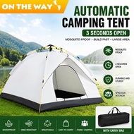 Foldable Automatic Tent Camping Tent Waterproof 2/4/6 Persons Camping Tent Outdoor Family Tent