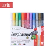 Giorgione 12/18/24/36/48/60 Colors Acrylic Paints Marker Pens set 1mm Markers Pen set