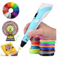 3D Pen PLA 3D Printing Pen Doodle Arts Craft Drawing USB Pen Set LCD V2 Education RBT Starter Kit