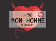 50 Coupons sexe pour mon homme | Cadeau idéal sexy, coquin et jeux sexuel | Aucun doublon | Pimenter
