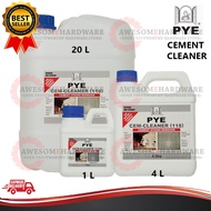 PYE CEMENT STAINS REMOVER FLOOR CLEANER CEM-CLEANER (118)