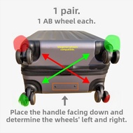 Slazenger Luggage Wheel Replacement Parts Repair Suitcase Carry-On Universal Glide Wheel Adapter for