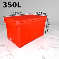 Ice Box Fiber Box Heavy Duty Ice Box Plastic Ice Tong Ice Bucket Ice Box Storage 35L~350L