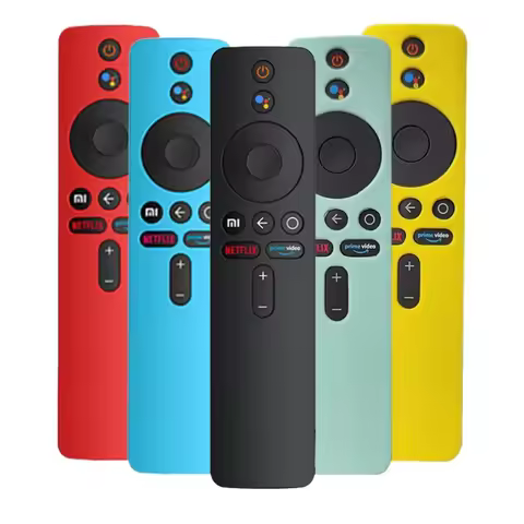 1pc Case For Xiaomi Mi TV Box S Remote Control Cover Silicone Soft Shockproof Protector Shell for Mi
