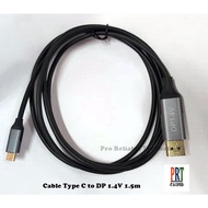 Cable Type C to DP (Display Port) 1.4V 8K 1.5m
