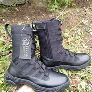sepatu pdl tni ninja nike kulit