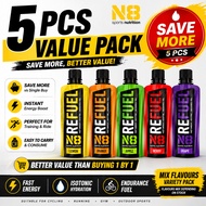 N8 Refuel Energy Gel Mix Flavour Value Pack Cycling Running Energy Gel Basikal Gel Tenaga 能量胶