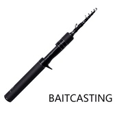 MINI UL Flexible Fishing Rod 2-4lb Portable 30Cm Travel Rod 1.5m/1.68m/1.8m Ultralight Fishing Rod S
