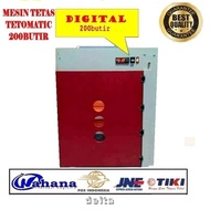 Mesin penetas telur digital full otomatis 200butir