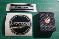 งานสติ๊กเกอร์ทดแทนงานเดิม sticker for ข้างเครื่อง kawasaki gto M3-4