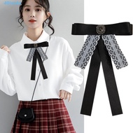 LEOTA Black Ribbon Pin, Skin Cancer Melanoma Cancer Black Bow Brooch Pin, Lapel Pin Pearl Rhinestone