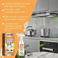 Household Kitchen Stove Range Hood Oil Stain Foam Cleaner Strong Decontamination Life Healthy E4t4