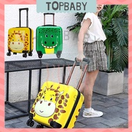Bagasi Budak 18 Inch Kids Luggage 儿童行李箱 Hard Shell Travel Luggage Trolley Luggage Bag