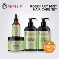 Mielle Organics Rosemary Mint Scalp Hair Strengthening Oil 59ml l Shampoo 355ml l Conditioner 355ml