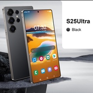 【สามารถเก็บเงินปลายทางได้ + พร้อม】 S25โทรศัพท์ของแท้ S25Ultra 5G HD เต็มหน้าจอ5G 7.3นิ้ว Hp หน่วยควา