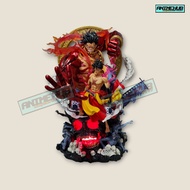 GK BWVS Knock Off One Piece Monkey D Luffy Gear 4 Wano w/LED