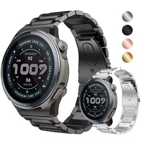 Watch Bracelet Strap for Amazfit Balance 2 Smartwatch Stainless Steel Band for Amazfit Balance 2 Met