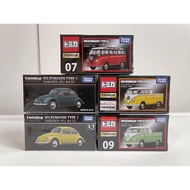 Tomica Premium Takara Tomy Volkswagen Type 1,2 โทมิก้า โทมี่ รถเหล็ก รถของเล่น