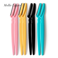 Mollie Lipper 5/10/15Pcs Eyebrow Trimmer Makeup Tools Safe Eye Brow Razor Face Body Hair Removal Sha