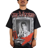 Kkontener 90s MOVIES "SCARFACE" OVERSIZE T-SHIRT BLACK