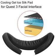 AMVR Replacement Silk for Meta Quest 3 Interface Face Mask Cover Comfortable Cooling Pad VR Glasses 
