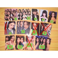 PHOTOCARD H2H HEARTS2HEARTS ALBUM Md MERCH focus ERA THE CHASE ERA UNIT SELCA GROUP FOUR HEARTS CLUB