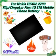 1450mAh For Nokia HE402 2780 Flip/CinguLar Flex 4G LTE Mobile Phone Battery