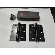 E29 / 3 BLACK Thick Window Hinge BLACK AXL 3" inch
