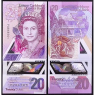 东加勒比 Eastern Caribbean 20 Dollars（2019 Year） UNC Real Note