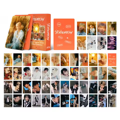 55pcs/set Kpop Photo album DECO KIT TXT Yeonjun Soobin Beomgyu Lomo Cards Photocards for Fans Collce