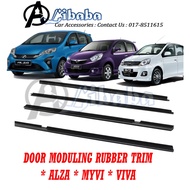 PERODUA MYVI 2005 -2010 Door Lining Rubber Moulding Windows Door Trim