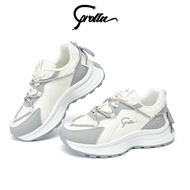 Corolla รองเท้าผ้าใบผู้หญิง รองเท้าหนังฟอเรสต์ พื้นรองเท้าด้านในดูดซับแรงกระแทกต้านเชื้อแบคทีเรีย แน