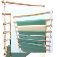 GANTUNGAN 12-Tier Hijab Rack 75cm Paper Hanger Bouquet Cellophane/ Towel Cover Rack Multipurpose Woo