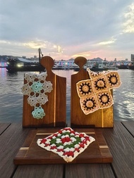 聖誕特別版 黑胡桃木砧板檯墊套裝