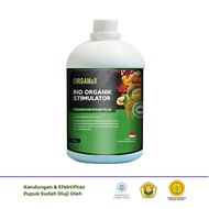 Orgamax 1L - Zat Stimulator Organik Cair Pupuk Asam Fulvat Humat booster buah sayur lebat tanaman