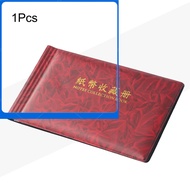 [TWILIGHT]Paper Money Pocket Wallet Currency Banknote Collection Album 20 Notes Pages