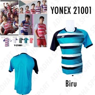 Kaos Baju Badminton Yonex 21001 / Y21001 Jersey Bulutangkis Murah Promo Diskon Adha Sport