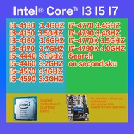 Intel Core I3-4130 I3-4170 I3-4150 I3-4160 I5-4570 I5 4440 I5-4590 I5-4570 I7-4770K I7-4790K LGA1150
