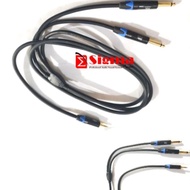Kabel Audio SK Jack HP 3.5 mm to 2 Jack Akai Toa Mono 2 Meter