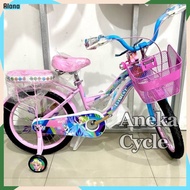 ALNS Sepeda Anak Cewek Mini Element 16 Frozen Sepeda Anak Perempuan