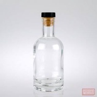 LAYORA21 - Whiskey Round Glass Bottle | Whiskey Glass Bottle | 375ml + 500ml + 750ml | Premium Quali