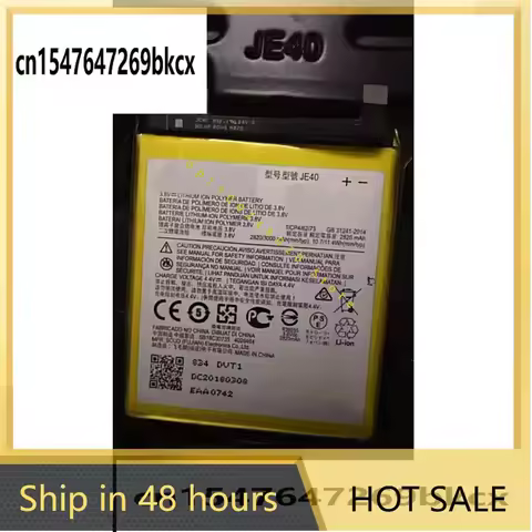 2820mAh JE40 Battery For Motorola One Moto Z3 Moto G7 Play XT1941 XT1941-3 XT1952-1 XT1952-2 XT