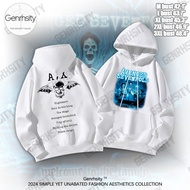 แขนยาว Hoodie หัว เสื้อฮู้ด A7x เสื้อกันหนาวลําลอง มีฮู้ด ผ้าฝ้าย ลาย  Y2k Avenged Sevenfold สําหรับ