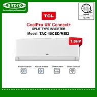 TCL SPLIT TYPE INVERTER AIRCON 1.0 HP TCL TAC-10CSD/MEI2