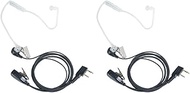 BVMAG Radio Earpiece for Kenwood with Mic,Acoustic Tube Headset for Baofeng UV-5R BF-888S BF-F8HP BF
