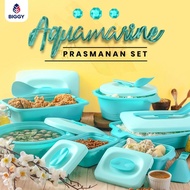 BIGGY Aquamarine - Serving Set 6 Pcs Prasmanan Set Tupperware Murah