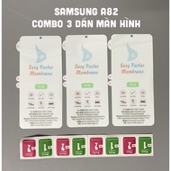 Combo of 3 anti-scratch PPF screen stickers for Samsung A82