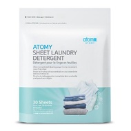 Sheet Laundry Detergent - 30 Sheets, All in One Detergent Includes Detergent, Fabric Softener &amp; Fabric Brightening
