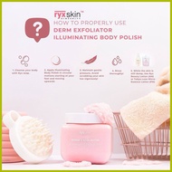 ▧ 🟧 ┛ Ryx Skin Derm Exfoliator Illuminating Body Polish Salt Scrub 370g