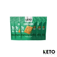 KETO NATURALS Almondcrackers Rosemary&garlic ( P5)